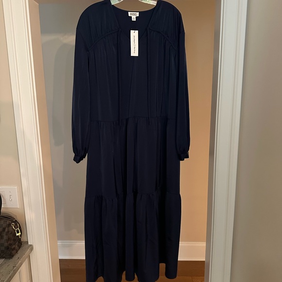The Drop Dresses & Skirts - Jacey Duprie Long Sleeve Navy Dress